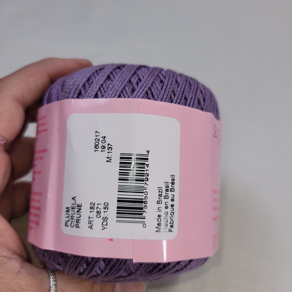 crochet thread lot