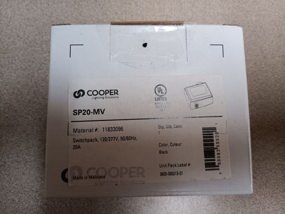 Cooper SP20-MV Switchpack
