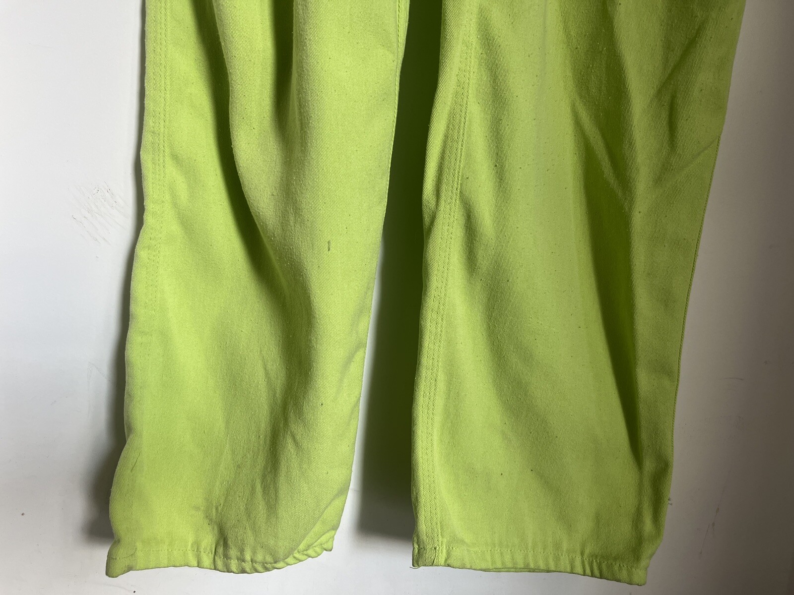 DOC Department Corrections Prisoner Jail Inmate Uniform Jumpsuit Lime Green