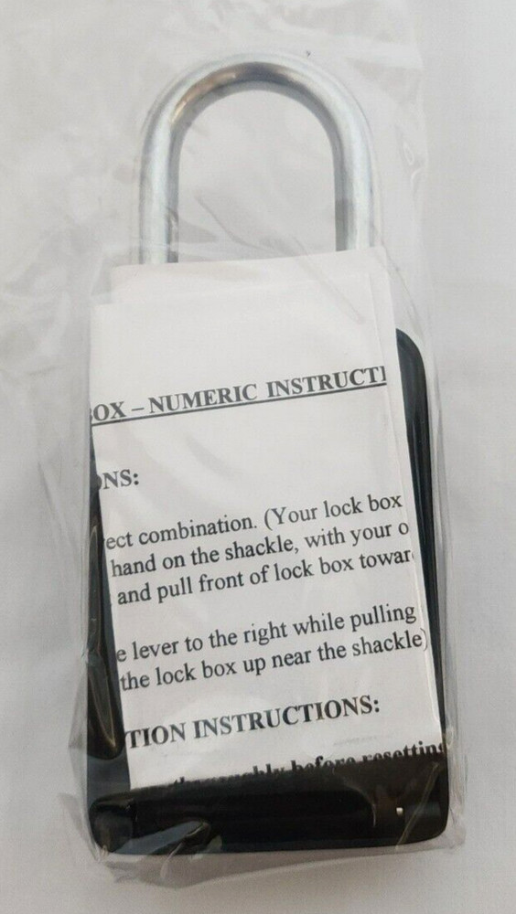 USHS US Hardware Supply Hinged 4 Number Keybox NEW