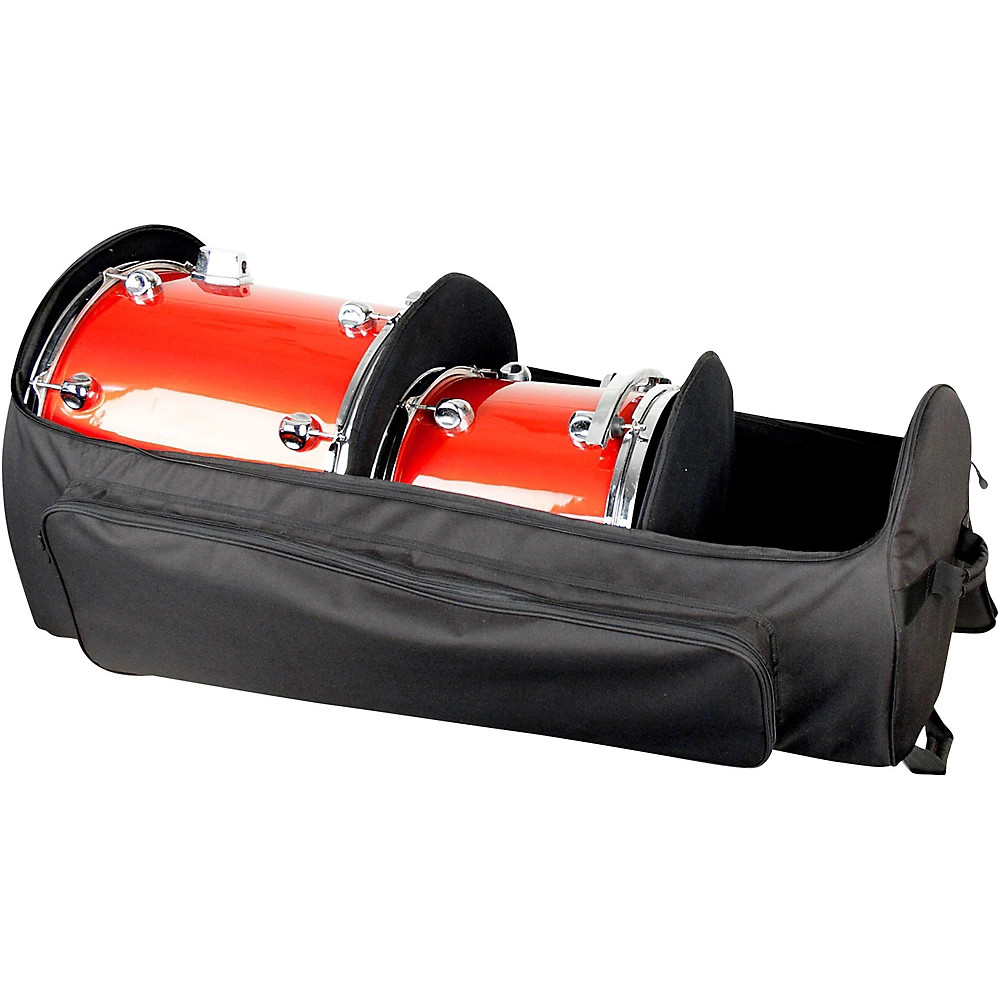 Protec Multi Tom Bag With Wheels Black