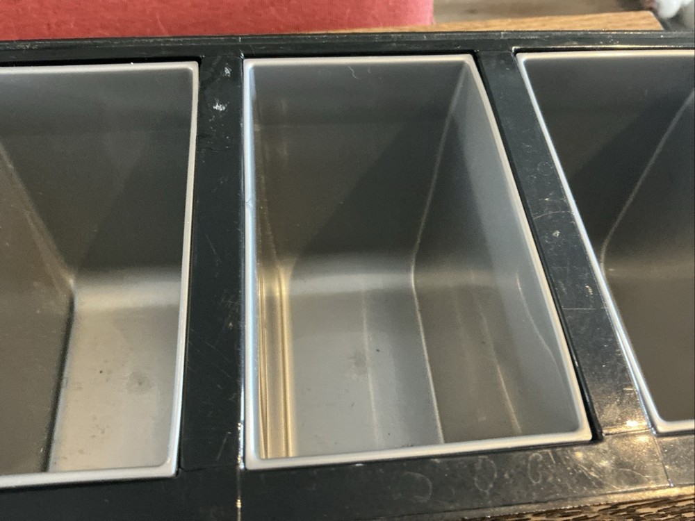 Russian Standard Vodka Bar Condiment Caddy 5 Compartments - READ