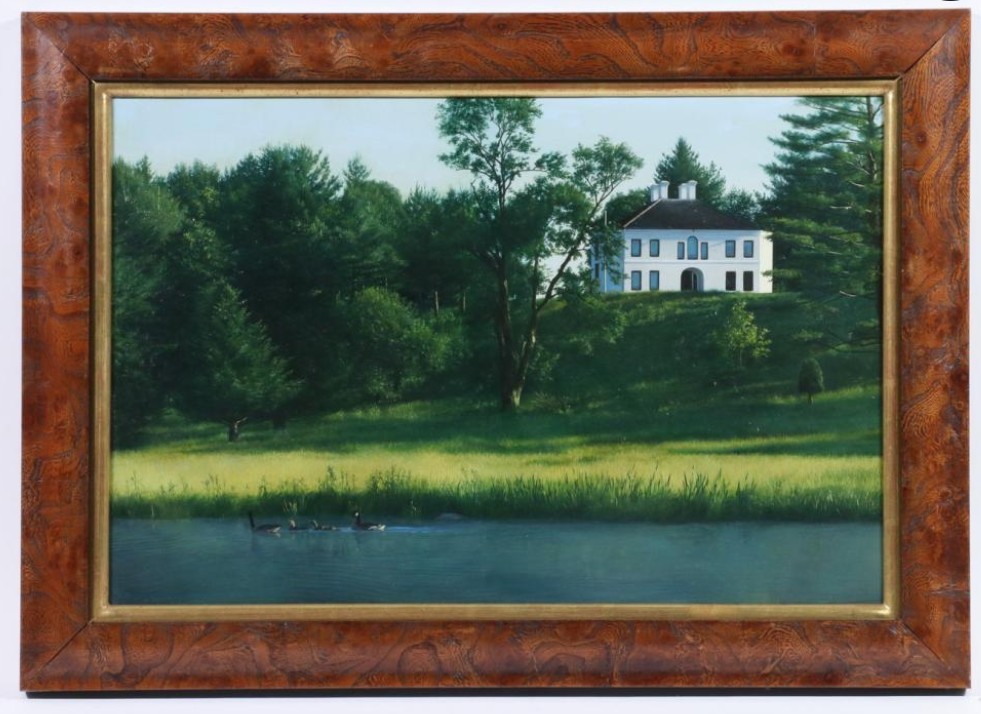 DEER RUN ESTATE PAINTING