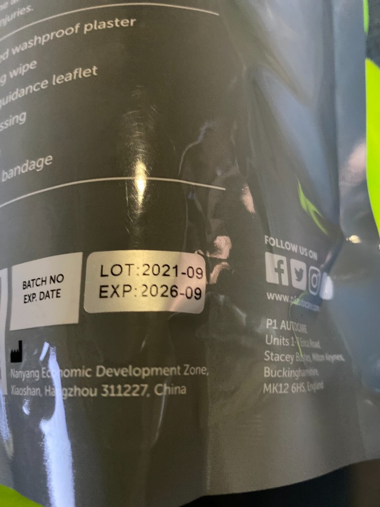 european car safty kit