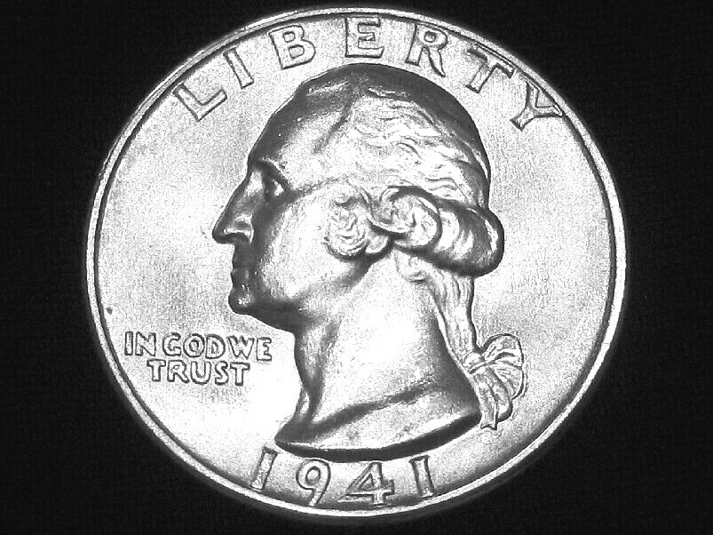 1941 Washington Quarter --- Very Choice Uncirculated