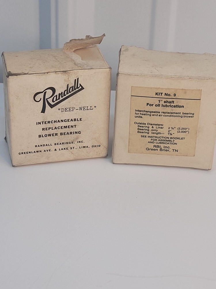 Randall KIT#9 New Bushing In Box e21