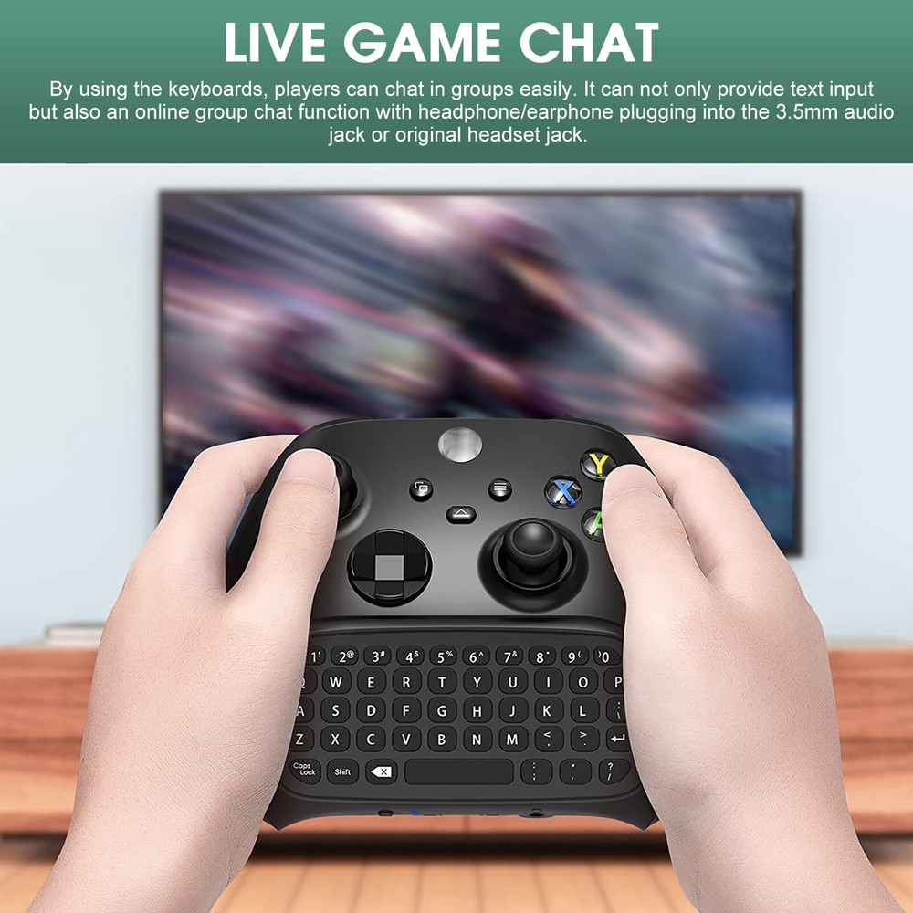 2.4G Mini USB Receiver Wireless Controller Keyboards Xbox One S/X W/3.5mm Jack