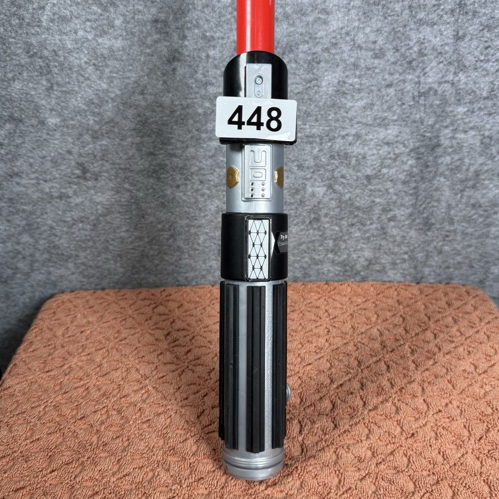 Star Wars Darth Vader Lightsaber Toy Red Extendable Electronic