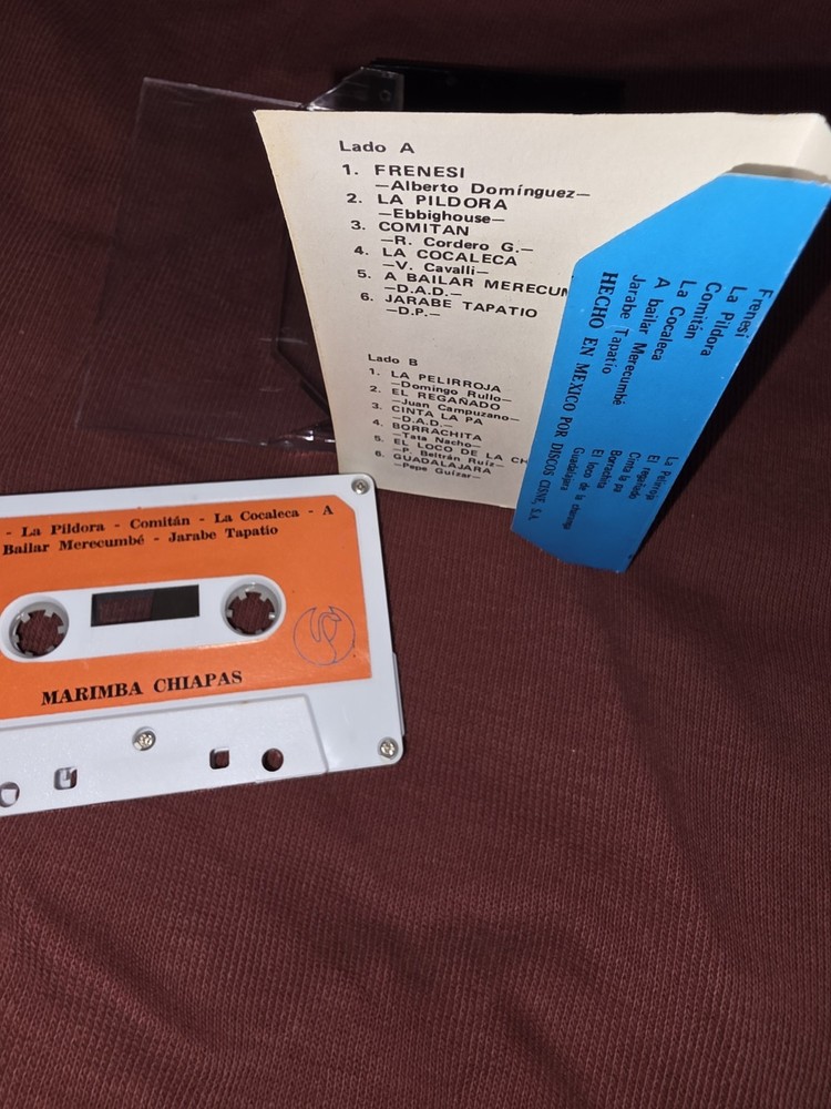 MARIMBA CHIAPAS Cassette