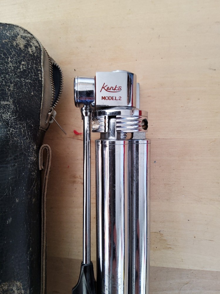 Kenko Model 2 II Telescoping Tripod Vintage With Case Camera Mount