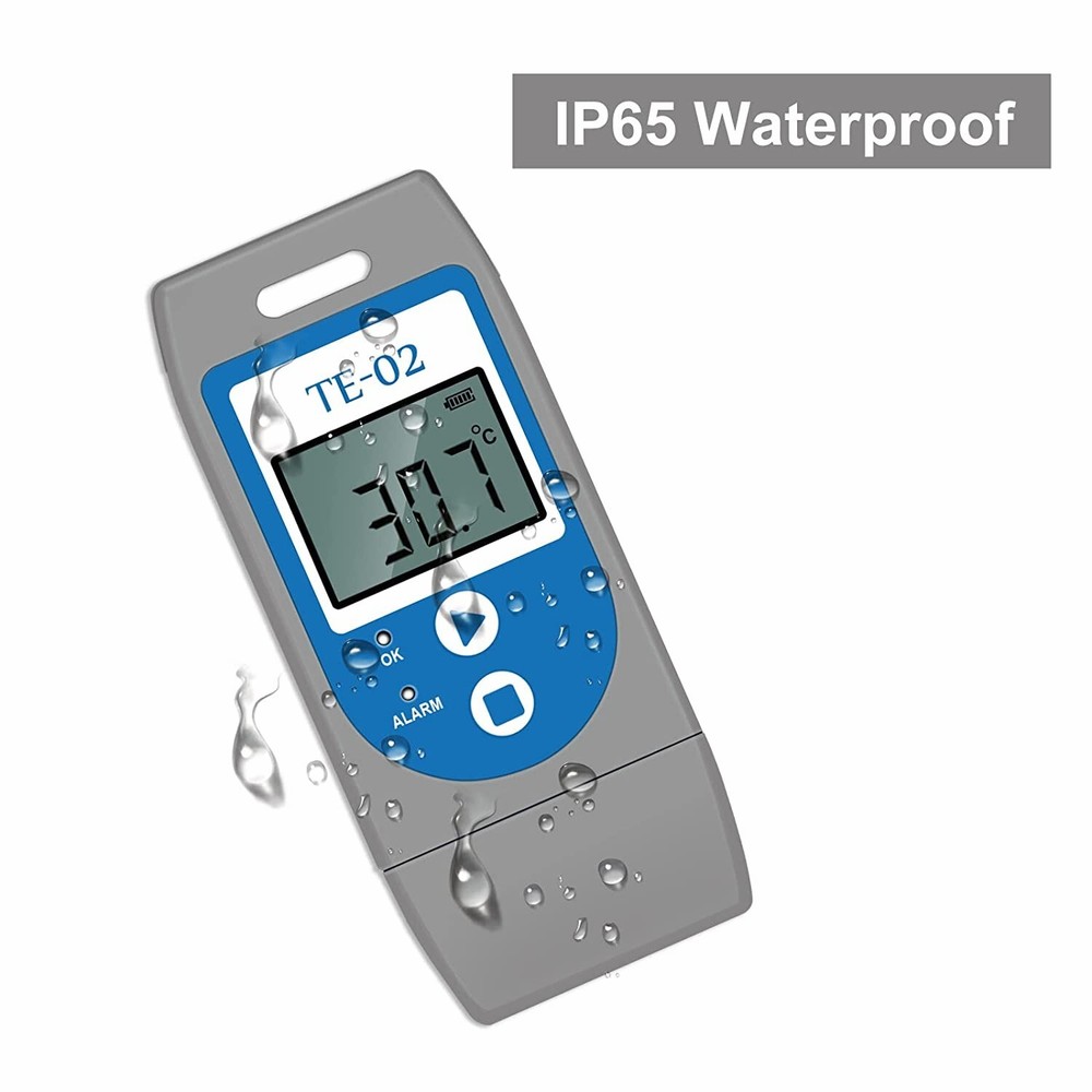Temperature Data Logger, USB Temperature Data Recorder with PDF & CSV 5 pcs