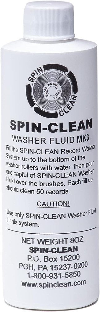 Spin-Clean Record Washer Fluid, 8 Ounces
