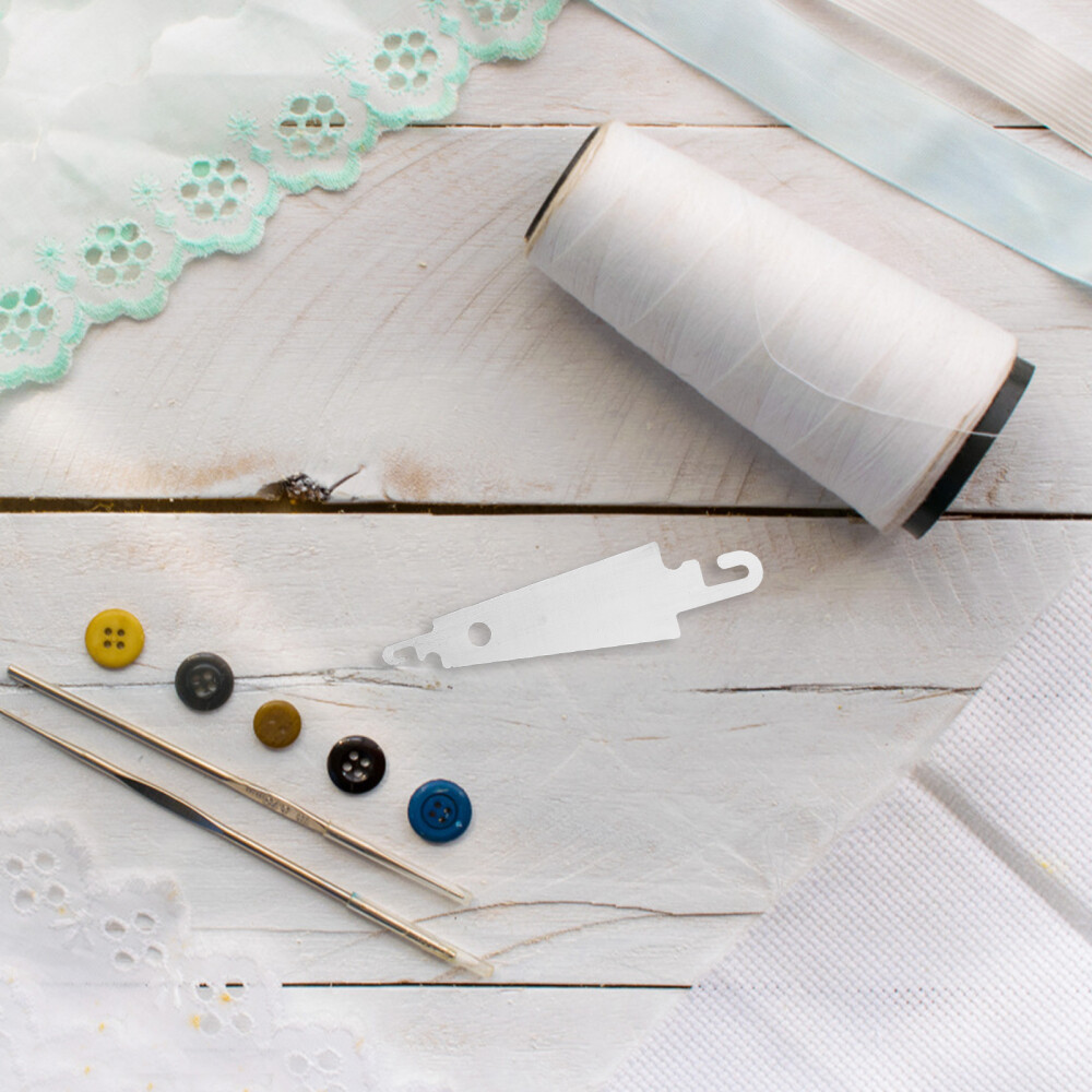 100Pcs Quick Needle Threader Cross Sewing Tool Accessories