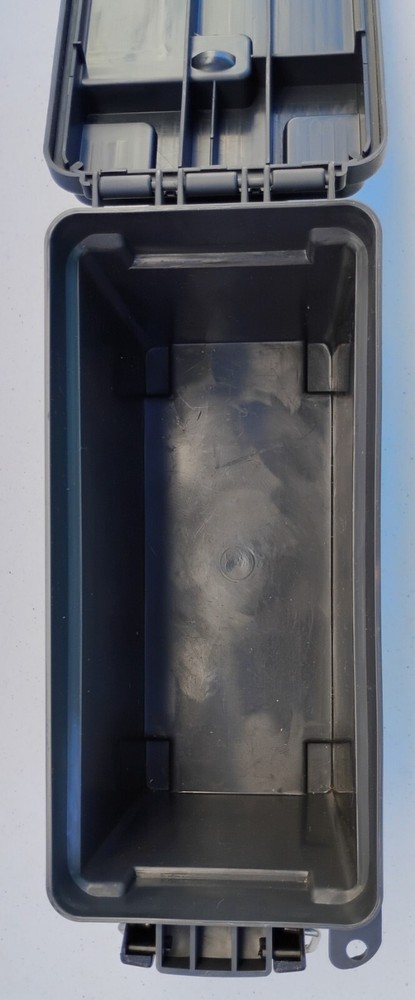 plastic ammo storage box utility box