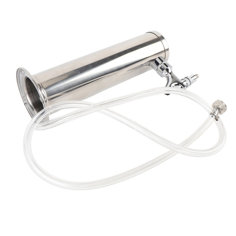 Column Draft Beer Tower Dispenser Kit Single Tap Stainless Draft Beer Tower