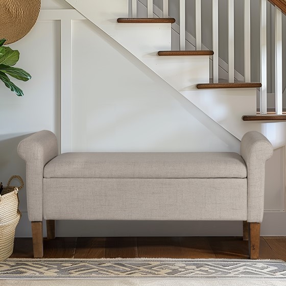 Upholstered Storage Bench