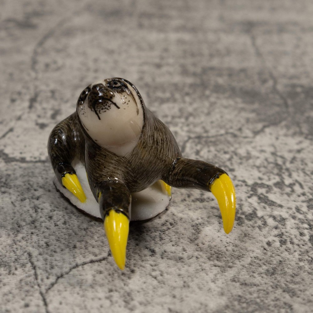 Magnificent Sloth Tagua Carving