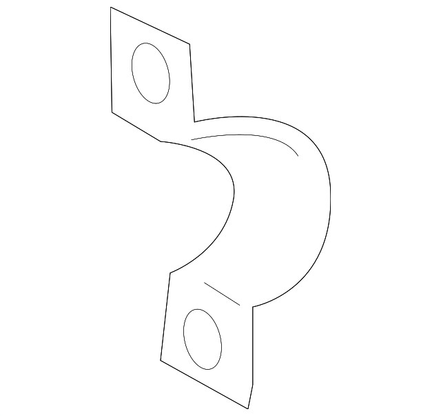 Genuine Nissan Armrest Bracket 80986-JF00A