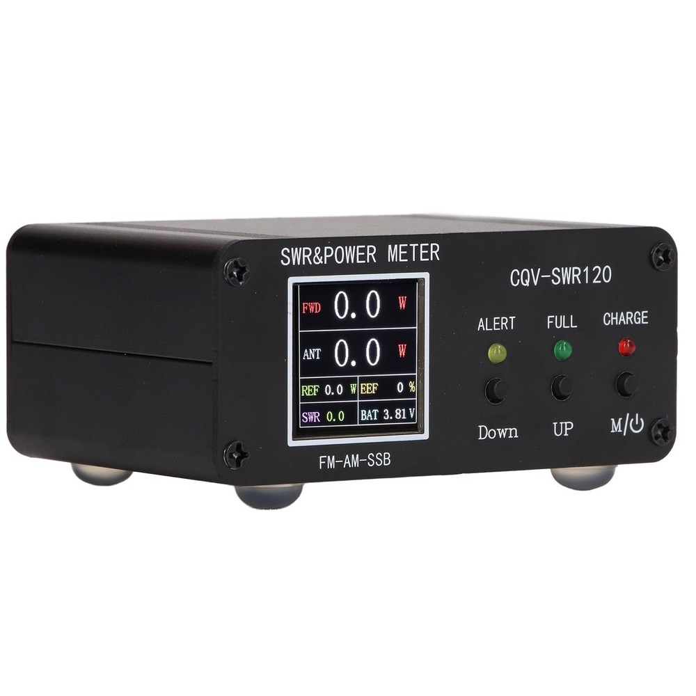 SWR Power Meter 120W Digital Display Standing Wave Meter Frequency Tester