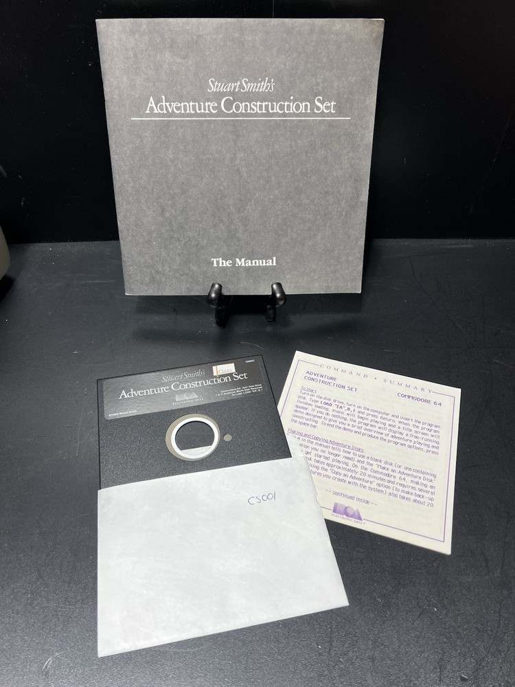 Stuart Smith's Adventure Construction Set Electronic Arts Commodore 64 1984