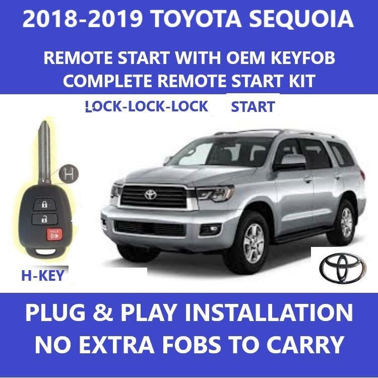 PLUG & PLAY REMOTE START 2018- 2019 TOYOTA SEQUOIA