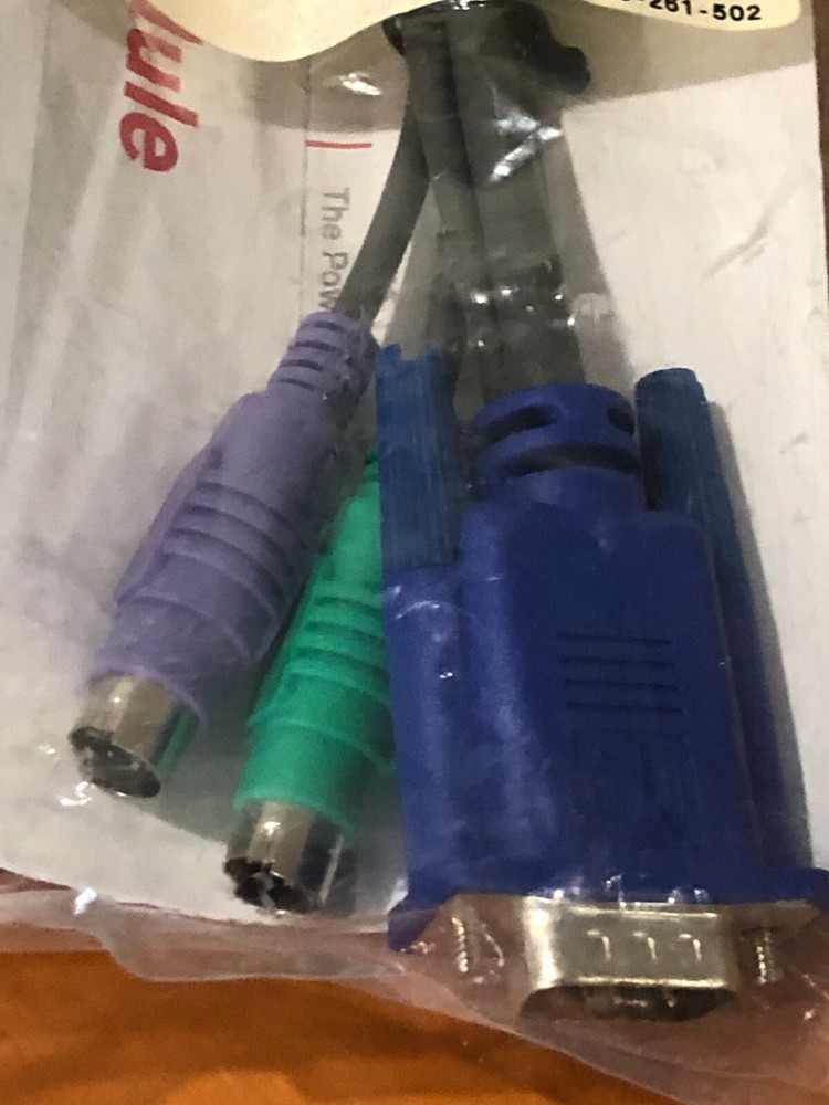 New Avocent 520-306-507 AVRIQ-PS2 Module KVM Switch Interface IP Adapter Cable