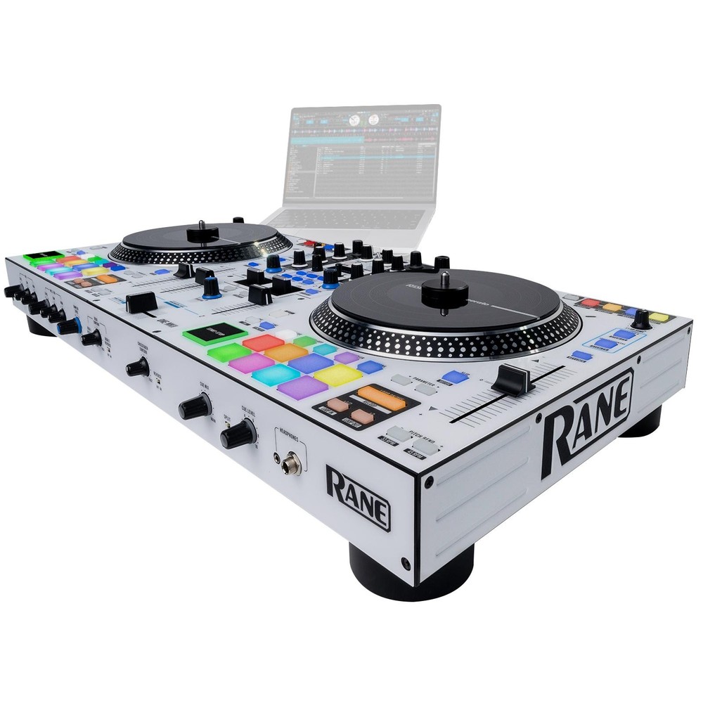 Rane ONE MKII Professional 2 Channel Stems Motorized DJ Controller w Silver Case