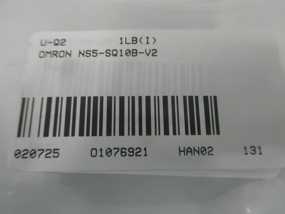 Omron NS5-SQ10B-V2 Operator Interface Panel