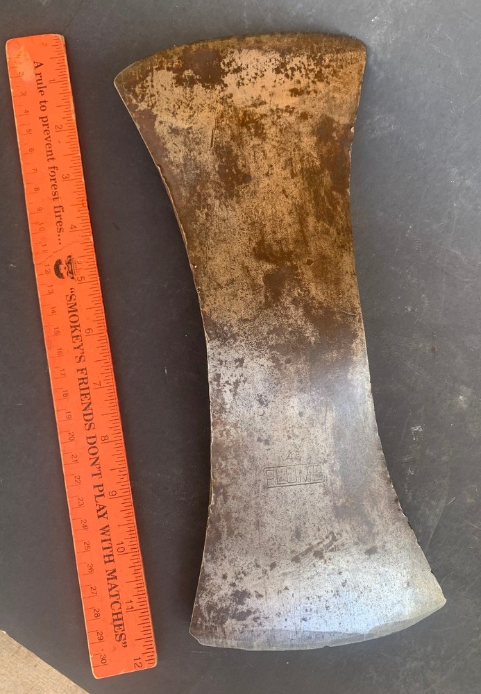 PLUMB 4-2 Swamping Pattern Double Bit Axe Head.