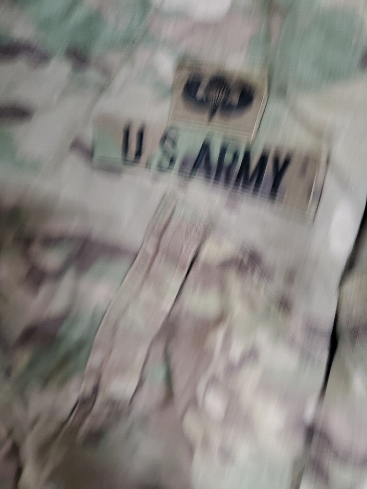 US ARMY ISSUE MULTICAM - FLAME RESISTANT Medium REGULAR jacket Faded