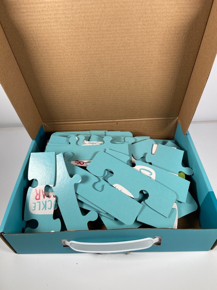 Chuckle & Roar Learning Kids Puzzle Spelling 70pc Complete