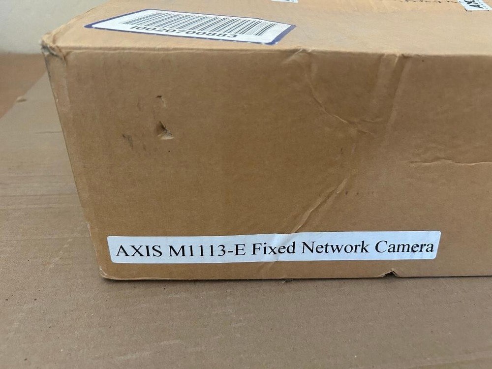 UNUSED Axis M1113-E 0431-501-01 Fixed Network Camera