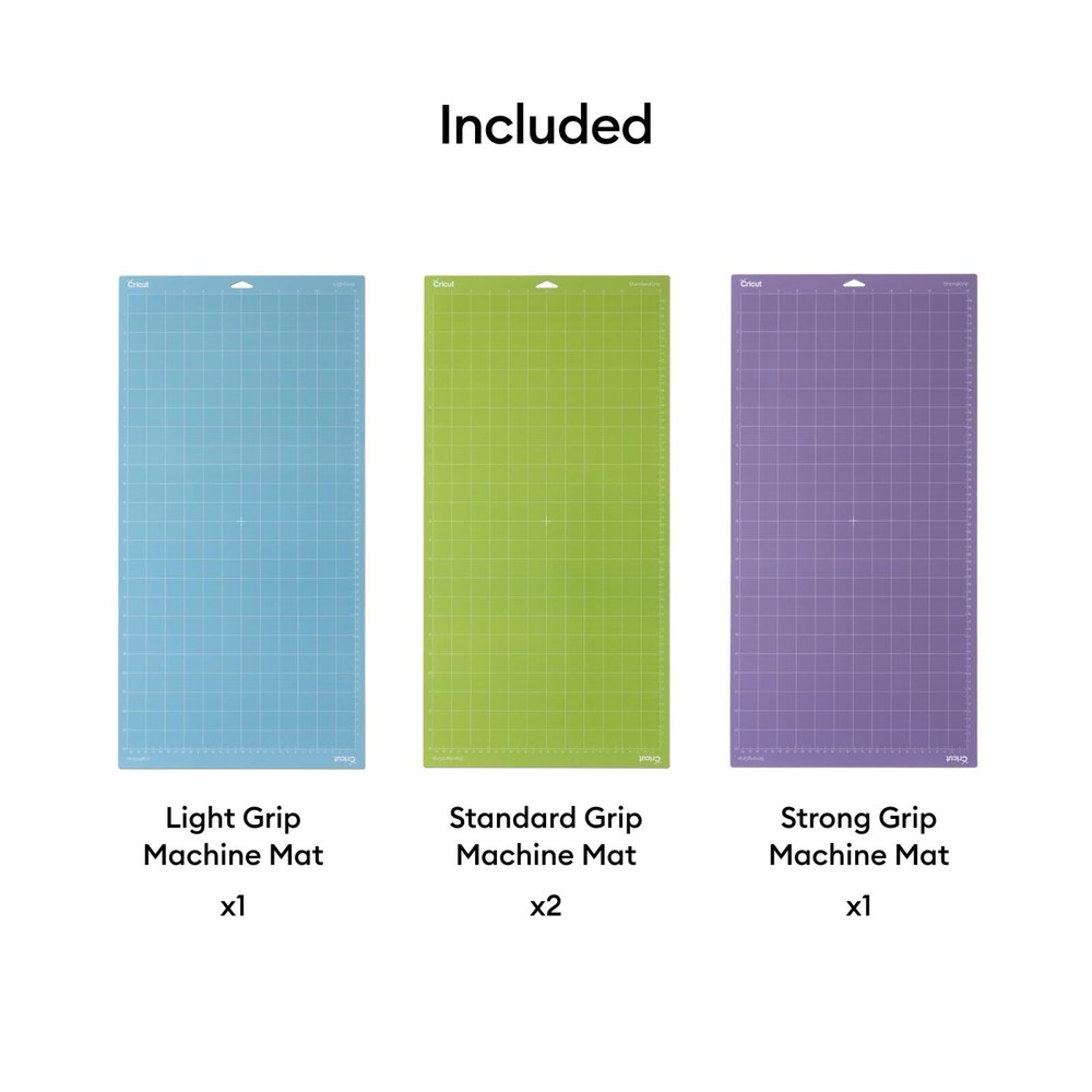 Cricut Cutting Mat Variety Pack (4 Count, 12in x 24in) - for Explore & Maker ...