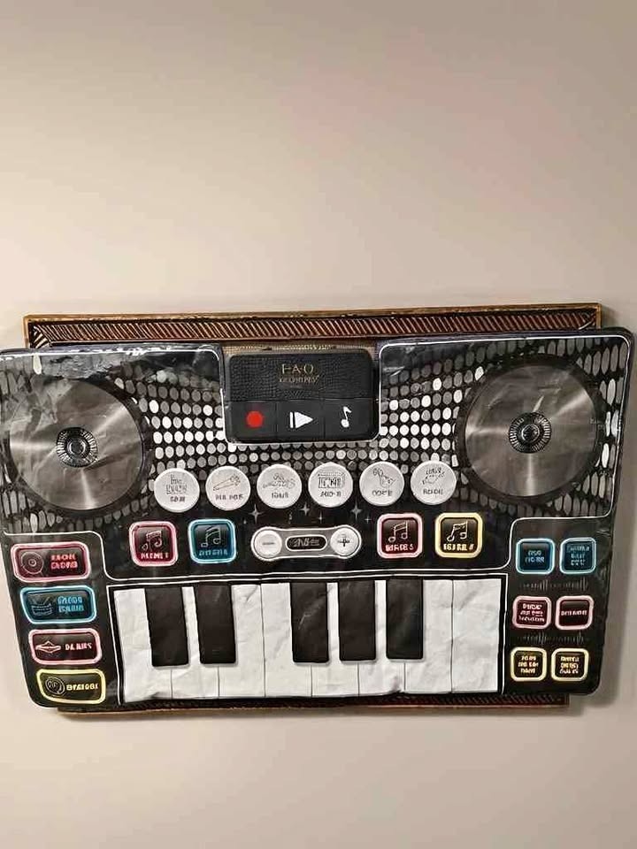 Dj Mat on picture frame