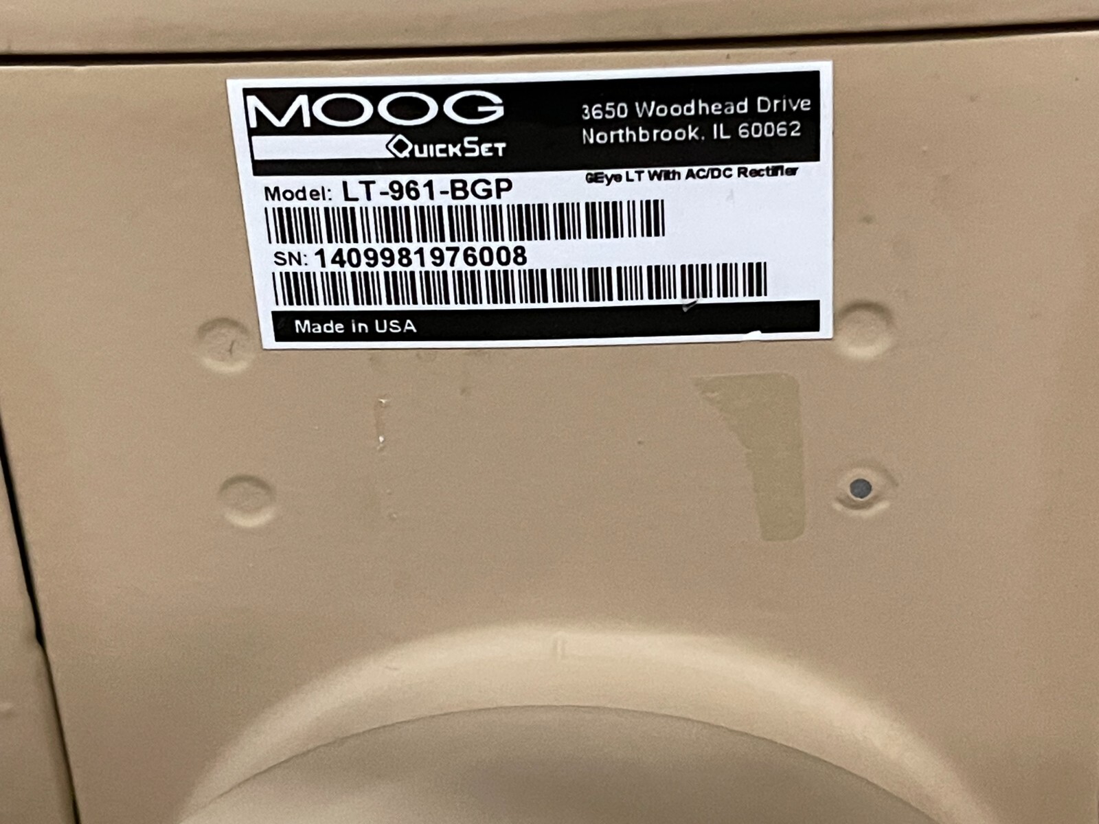 Moog Quickset GeminEye PTZ 28X zoom camera system & illuminator & cables