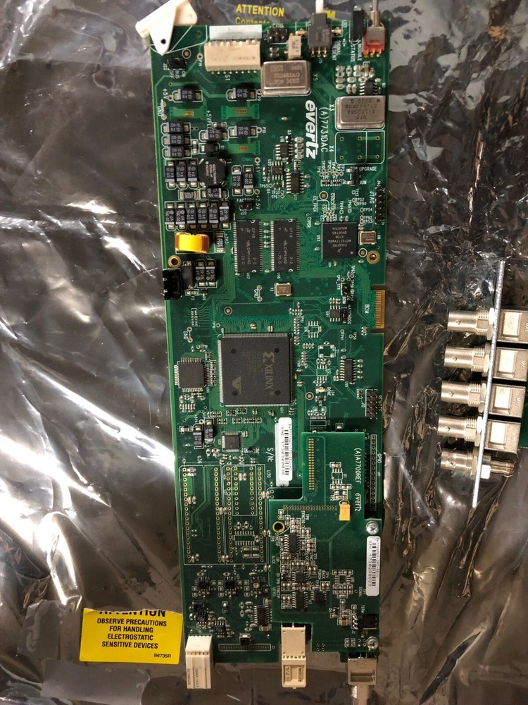 7751SRG-HD generates  analog bi-level & tri-level sync signals w/backplane
