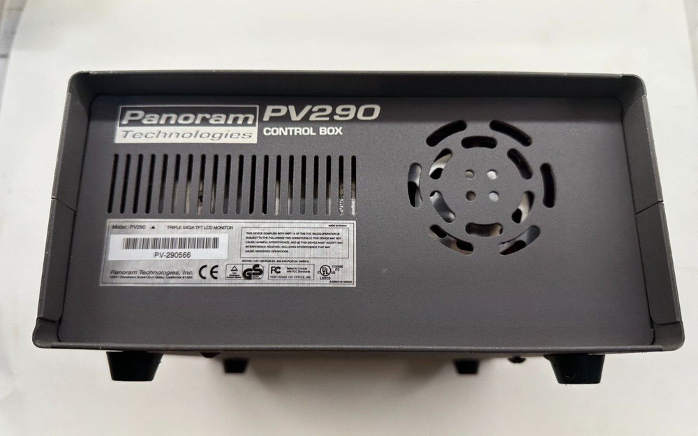 PANORAM TECHNOLOGIES PV290 CONTROL BOX