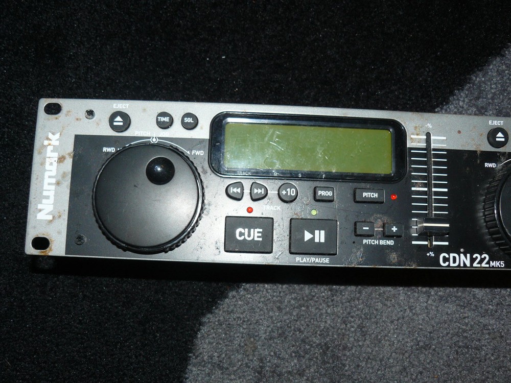 Numark Professional CDN22 MK5 CONTROL Rack Mount, Pre Owned, untested, no cords