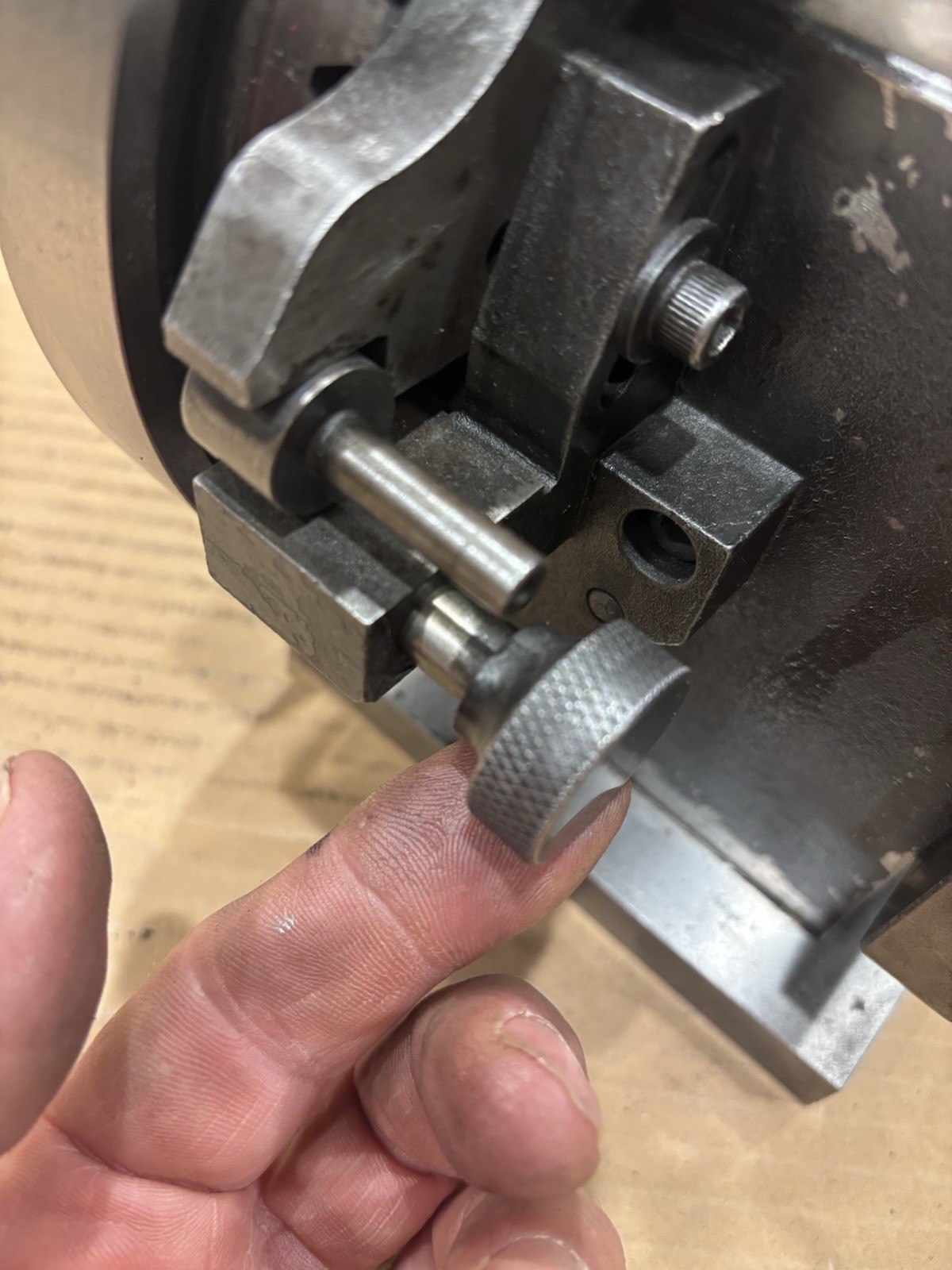 Atco Tool USA 6" Spin Index Fixture Grinding Punch Former (5) MADE IN USA