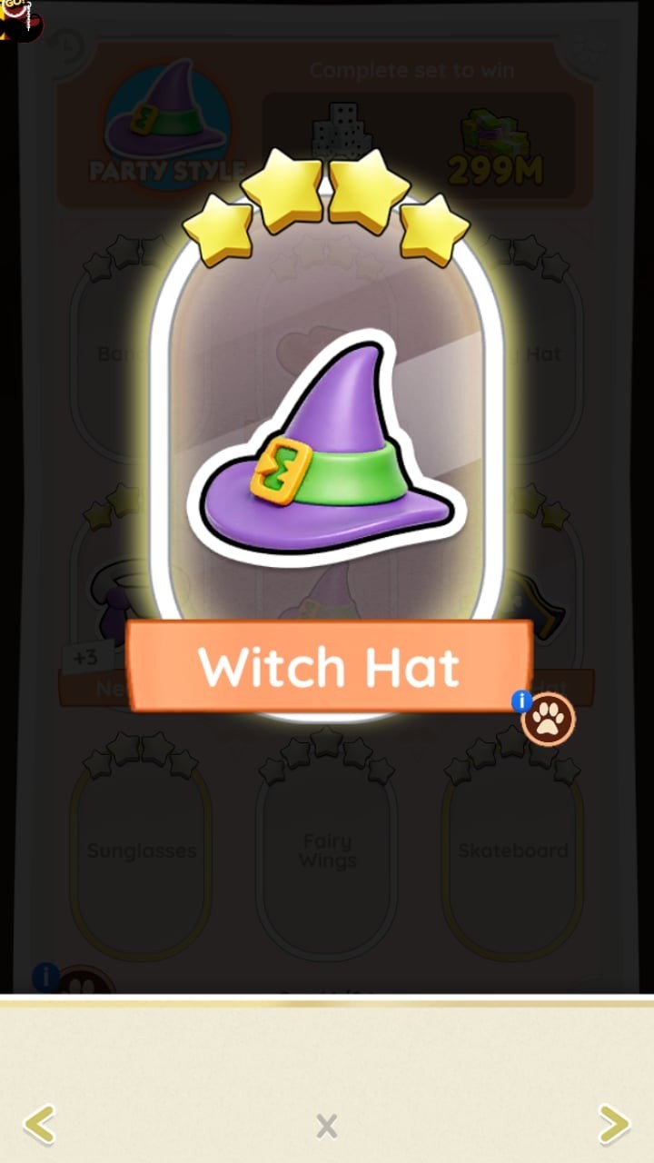 Witch Hat - Stickers - 4⭐⭐⭐⭐ - ⚡️ Posh Pets Album ⚡️