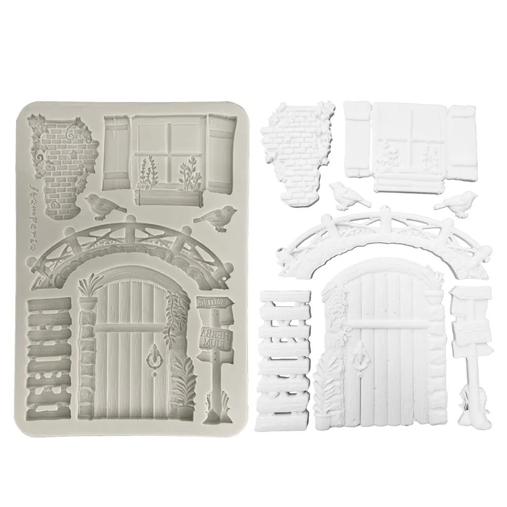 Silicone Stamp Printing A5 Herbarium Silvae Bridge