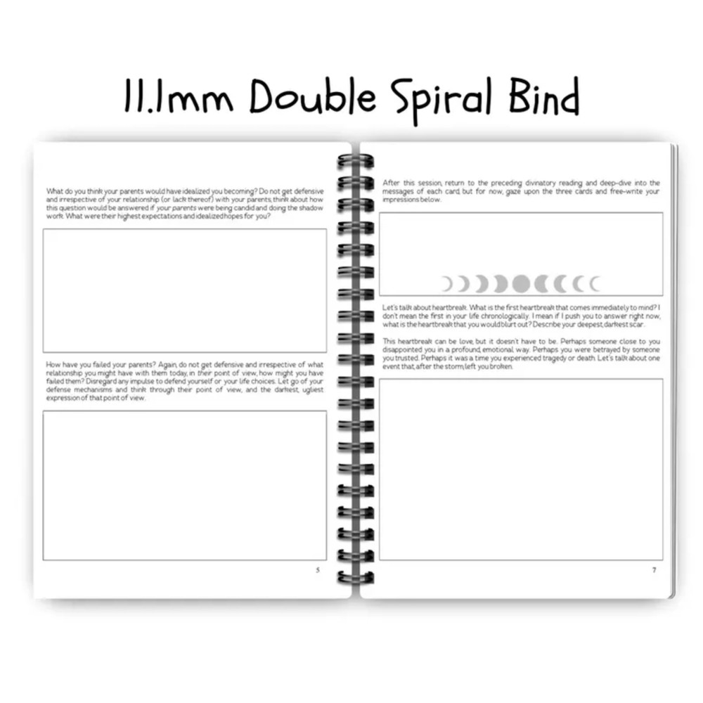 Tarot Shadow Work Book | Shadow Work | Tarot Journal | Witchy Notebook