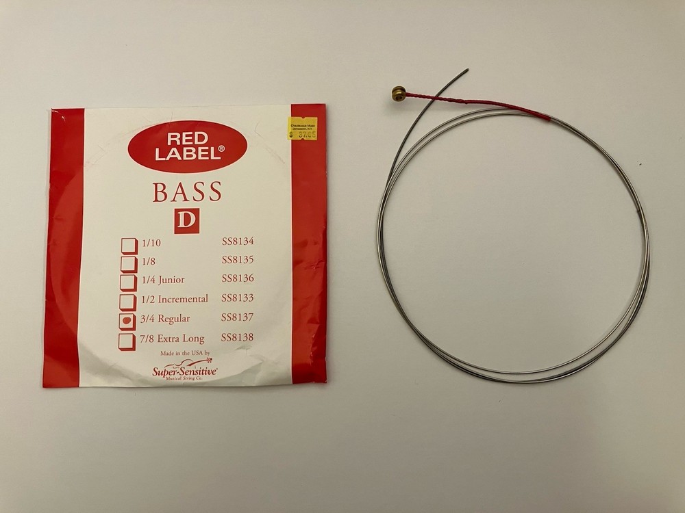 Red Label Upright Bass String Set 3/4