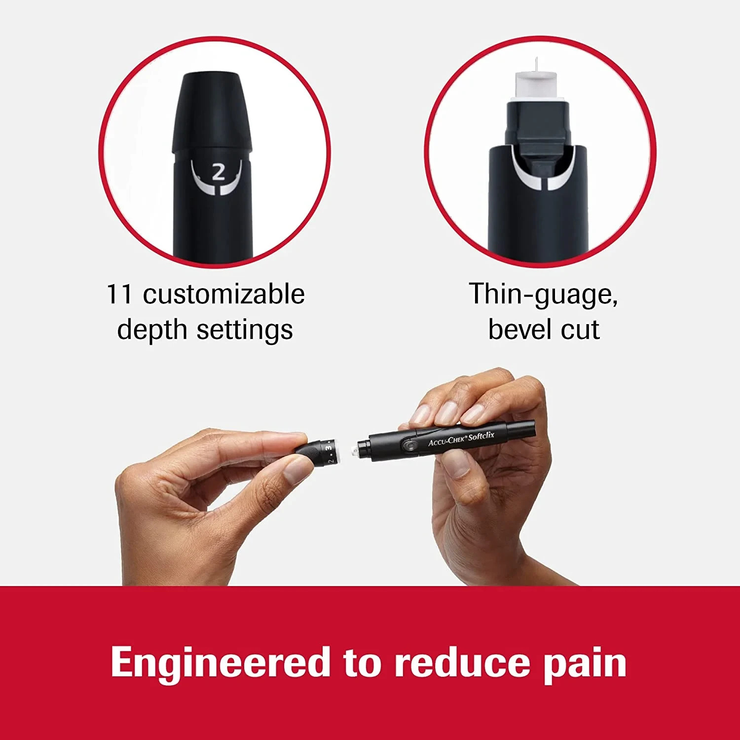 Accu-Chek Guide Me Blood Glucose Monitor Kit Meter + Exp. 01/2027+ Soft Case