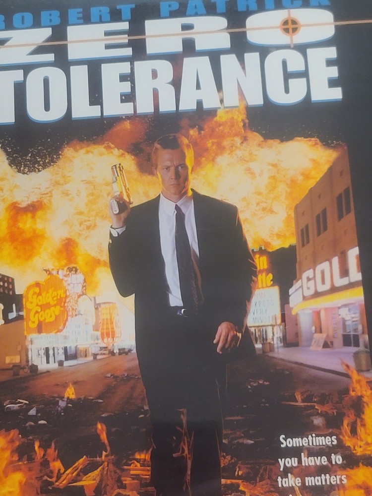 Zero Tolerance (Laserdisc, 1995) NEW SEALED MINT