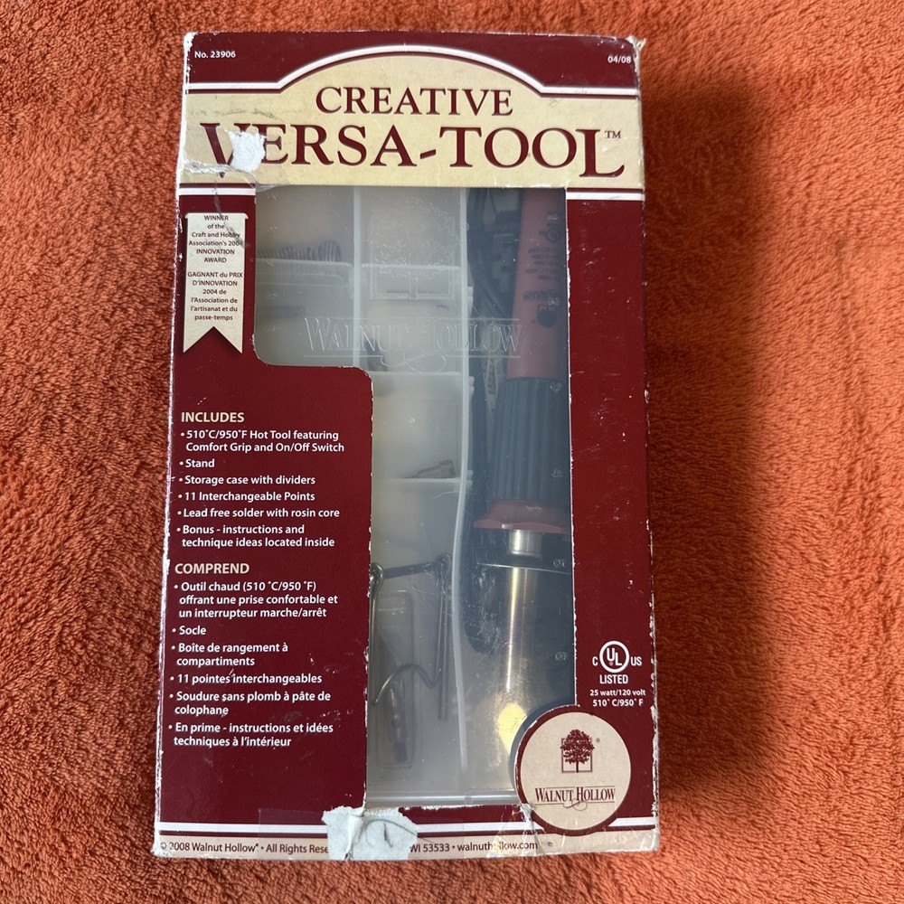 CREATIVE VERSA-TOOL, NO. 23906, WALNUT HOLLOW