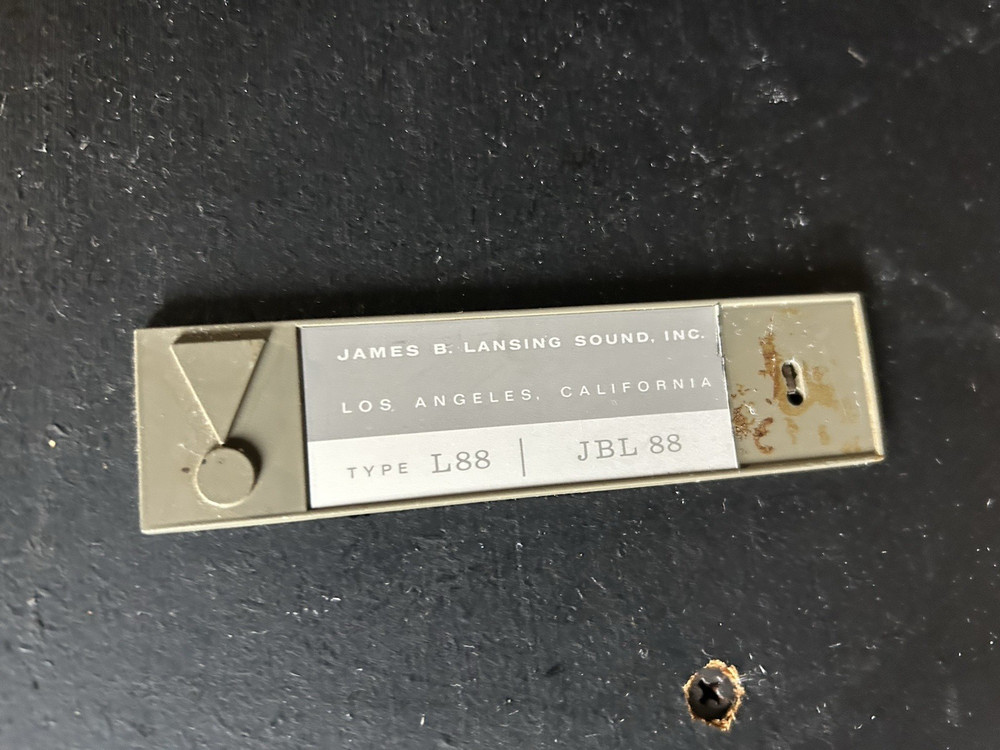 JBL L88 1970 - Untested!!! Cabinet Damaged!!! Read View!!!