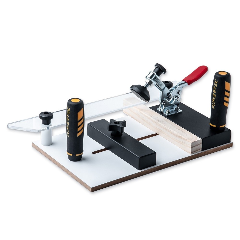 Rail Guide Coping Sled for Router Tables