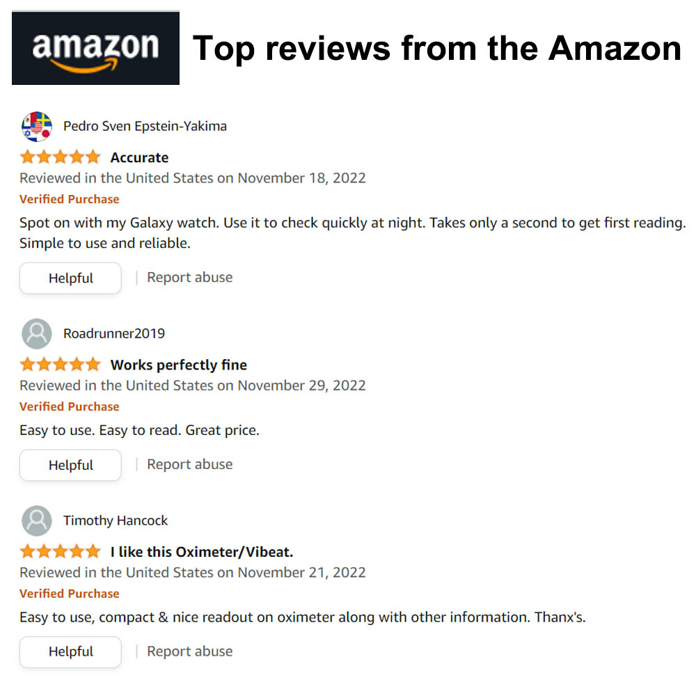 Vibeat Finger Pulse Oximeter with Alarm Check SpO2， Heart Rate， Perfusion Index