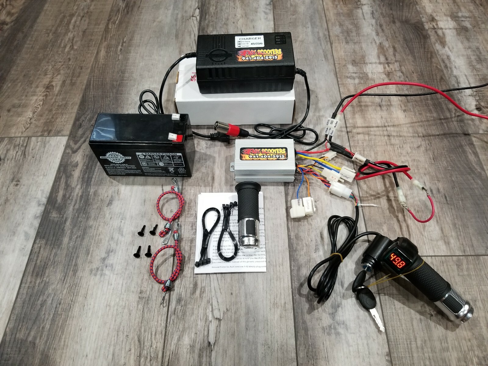 Razor Quad 500 Performance Kit 48v Performance Kit FAST Controller and Throttle